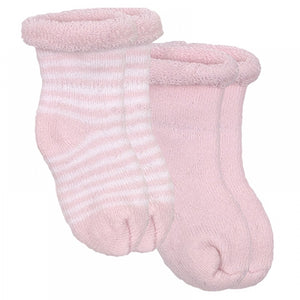 Kushies Newborn Socks - Pastel Pink