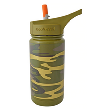 Load image into Gallery viewer, EcoVessel Scout - 13 oz Insulated Stainless Steel Water Bottle with Straw