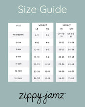 Load image into Gallery viewer, ZippyJamz Forest Calm Footed Zipper Sleeper