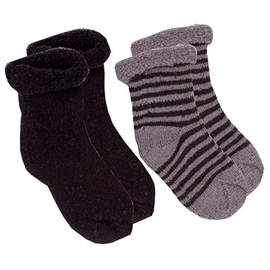 Kushies Newborn Socks - Black