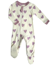 Load image into Gallery viewer, ZippyJamz Baby Girls Stole My Heart Sleeper