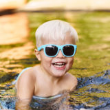 Load image into Gallery viewer, Babiators Navigator Sunglasses - Totally Turquoise
