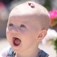 Load image into Gallery viewer, Baby Wisp Tuxedo Bow Snap Clips - 5Pk