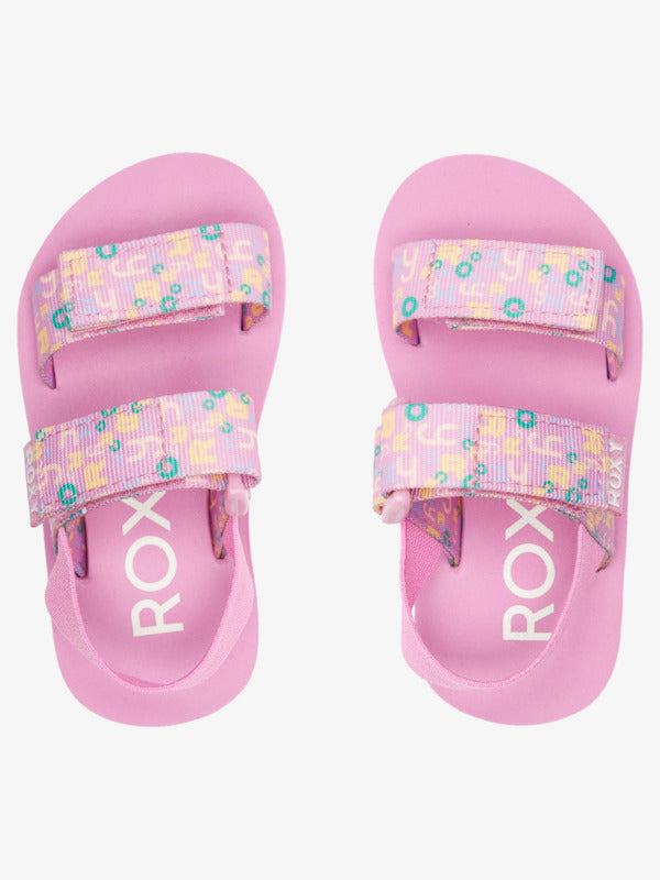 Girls best sale caged sandals