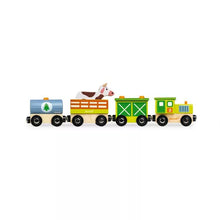 Load image into Gallery viewer, Janod Wooden Story Train