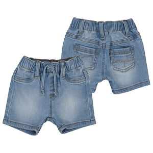 Mayoral Baby Boys Jean Shorts - Medium Wash