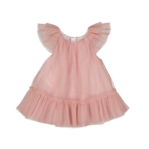 Mayoral Baby Girls Tulle Dress - Sakura
