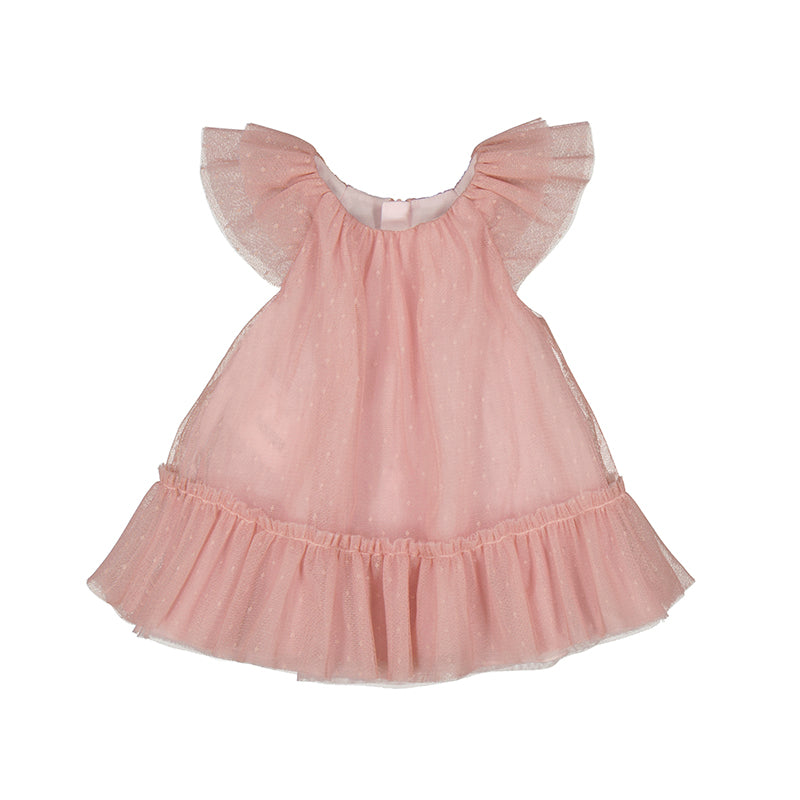 Mayoral Baby Girls Tulle Dress - Sakura