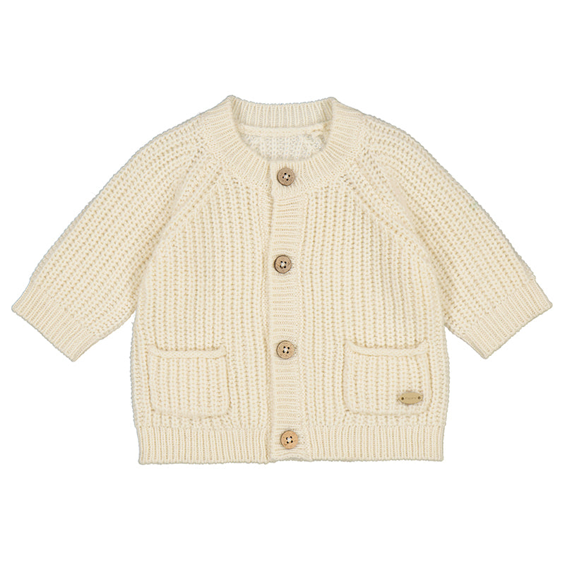 Mayoral Baby Knit Cardigan - Pottery