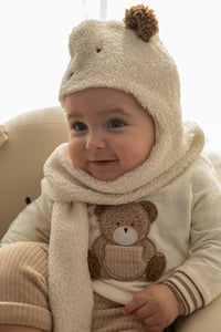 Mayoral Baby Bear Sweatshirt - Chickpea