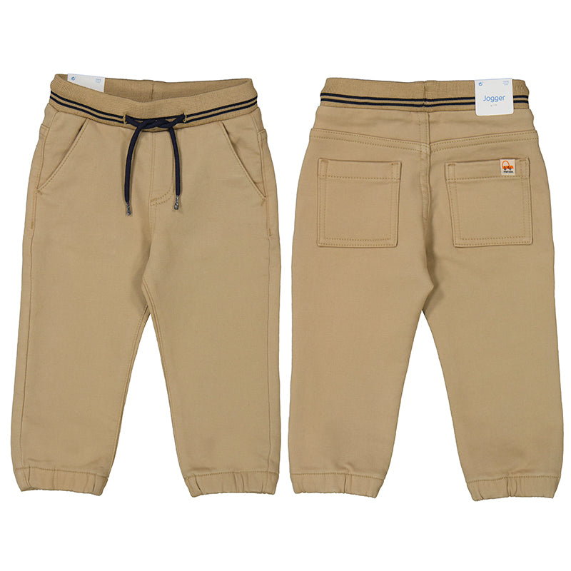 Mayoral Baby Boys Soft Jogger Pant - Almond