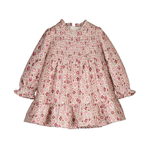 Mayoral Baby/Toddler Printed Velvet Dress - Crystal