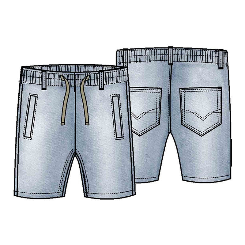 Mayoral Boys Soft Denim Shorts
