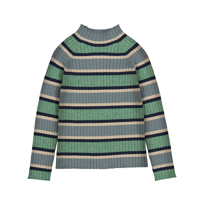 Mayoral Girls Rib Mock Neck Sweater