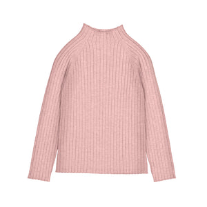 Mayoral Girls Rib Mock Neck Sweater