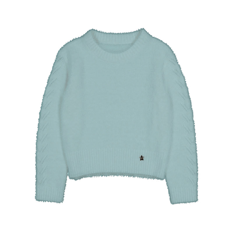 Mayoral Girls Soft Sweater - Lake