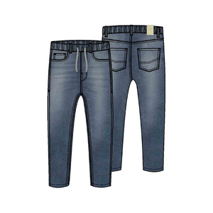 Mayoral Boys Soft Denim Jogger Pants