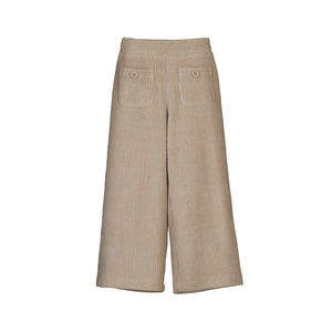 Mayoral Girls Wide Leg Soft Pants - Mole