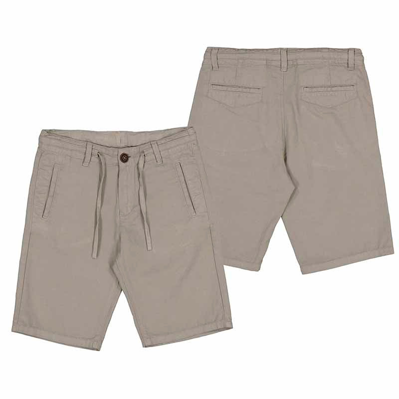 Mayoral Youth Boys Cotton Linen Shorts