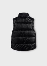 Load image into Gallery viewer, Mayoral Youth Girls Metallic Padded Vest - Black

