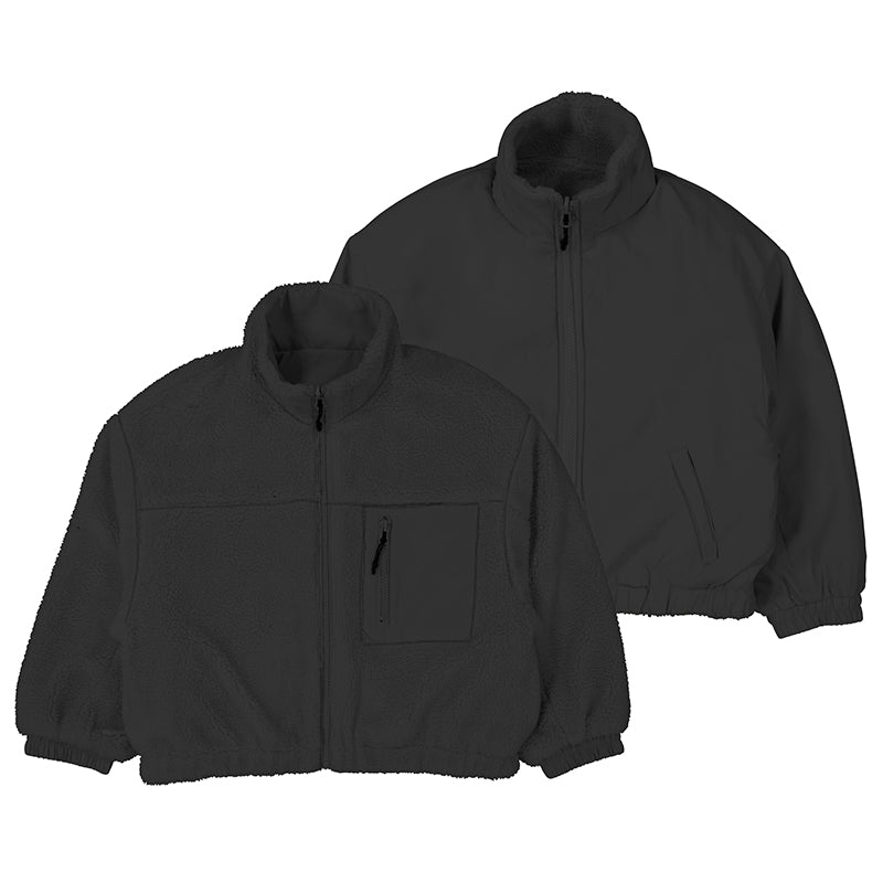 Mayoral Youth Girls Reversible Jacket - Black