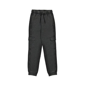 Mayoral Youth Boys Cargo Sweat Pants - Black