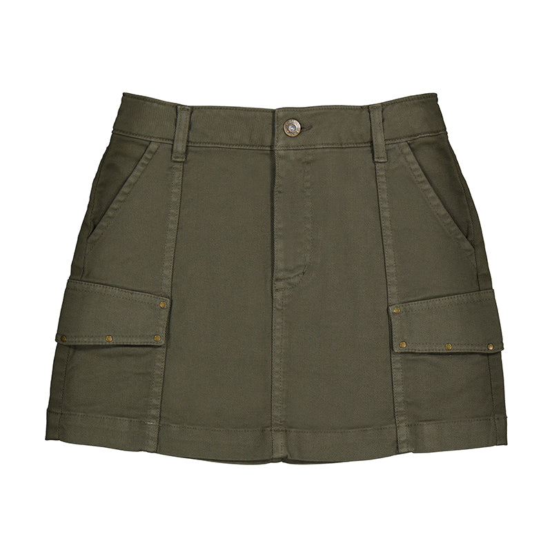 Mayoral Youth Girls Twill Skirt - Hunt Green
