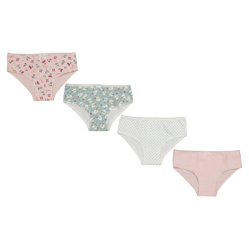 Mayoral Girls Set of 4 Underwear - Cake