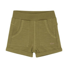 Load image into Gallery viewer, Minymo Baby Boys Sweat Shorts - Olive

