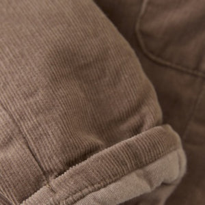 Minymo Baby Boys Lined Corduroy Pants - Caribou