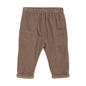 Minymo Baby Boys Lined Corduroy Pants - Caribou