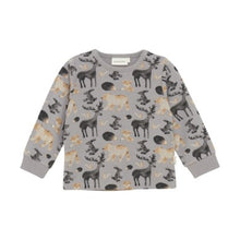 Load image into Gallery viewer, Minymo Baby Boys Long Sleeve Sweatshirt - Animal Print
