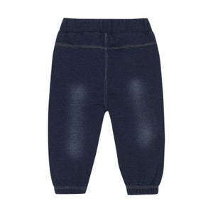 Minymo Baby Boys Denim Sweat Pants - Parisian Night