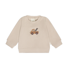 Load image into Gallery viewer, Minymo Baby Boys Long Sleeve Sweatshirt - Beige Melange

