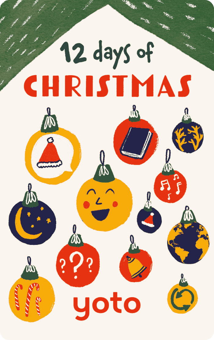 Yoto Player Card - 12 Days of Christmas