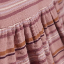 Load image into Gallery viewer, Minymo Girls Long Sleeve Ribbed Dress - Ash Rose
