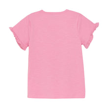 Load image into Gallery viewer, Minymo Girls Short Sleeve Camera T-Shirt - Rosebloom
