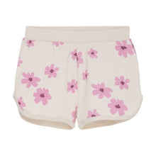 Load image into Gallery viewer, Minymo Girls Waffle Sweat Shorts - White Swan
