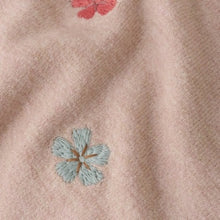 Load image into Gallery viewer, Minymo Girls Long Sleeve Flower Sweater - Misty Rose
