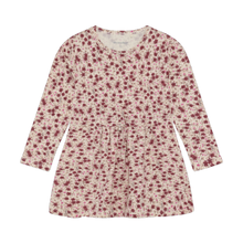 Load image into Gallery viewer, Minymo Girls Long Sleeve Floral Dress - Seedpearl
