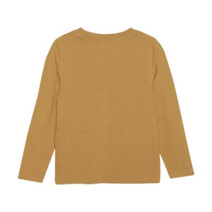 Minymo Boys Long Sleeve T-Shirt - Golden Brown