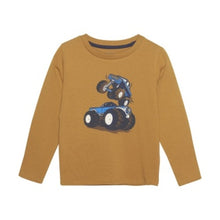 Load image into Gallery viewer, Minymo Boys Long Sleeve T-Shirt - Golden Brown
