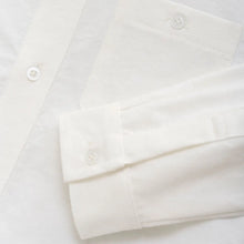 Load image into Gallery viewer, Minymo Long Sleeve Collared Dress Shirt - White
