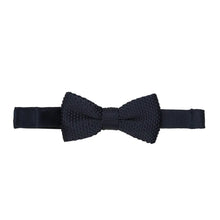 Load image into Gallery viewer, Minymo Textured Bow Tie - Dark Navy
