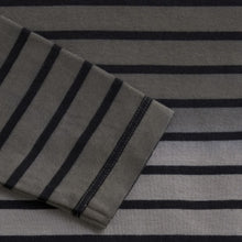 Load image into Gallery viewer, Minymo Boy Long Sleeve Striped T-Shirt - Dark Gull Grey
