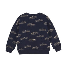 Load image into Gallery viewer, Minymo Baby Boys Long Sleeve Sweatshirt - Parisian Night
