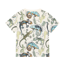 Load image into Gallery viewer, Minymo Boys Print T-Shirt - Vanilla Ice
