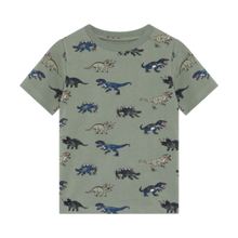Load image into Gallery viewer, Minymo Boys Dino T-Shirt &amp; Short Set - Lily Pad
