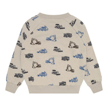 Load image into Gallery viewer, Minymo Boys Construction Sweatshirt - Beige
