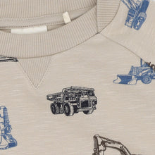 Load image into Gallery viewer, Minymo Boys Construction Sweatshirt - Beige

